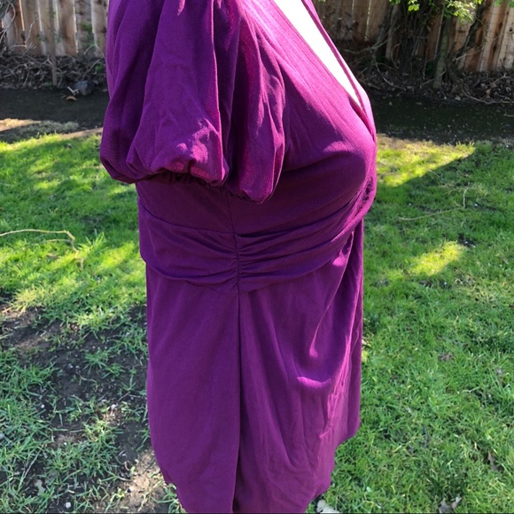 Ann Taylor LOFT Purple Blouse - Picture 4 of 5